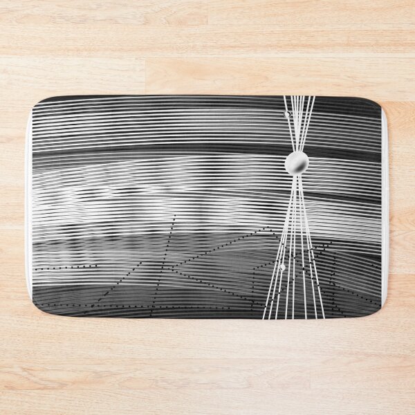 Item preview, Magnetic Flow | Abstract Black & White Line Art designed and sold by Moon-Petal.