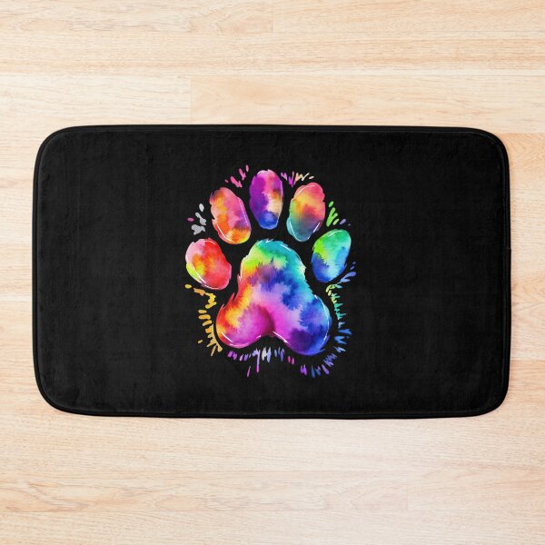 Item preview, Dog Paw Tie Dye Cute Colorful Pet Owner Mom Dad Lover designed and sold by GiaoCalonas.