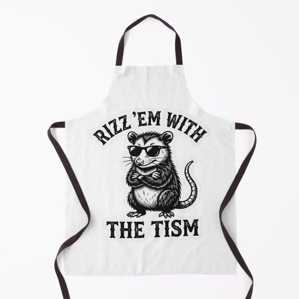 Item preview, Rizz Em With The Tism Opossum designed and sold by raedattia.