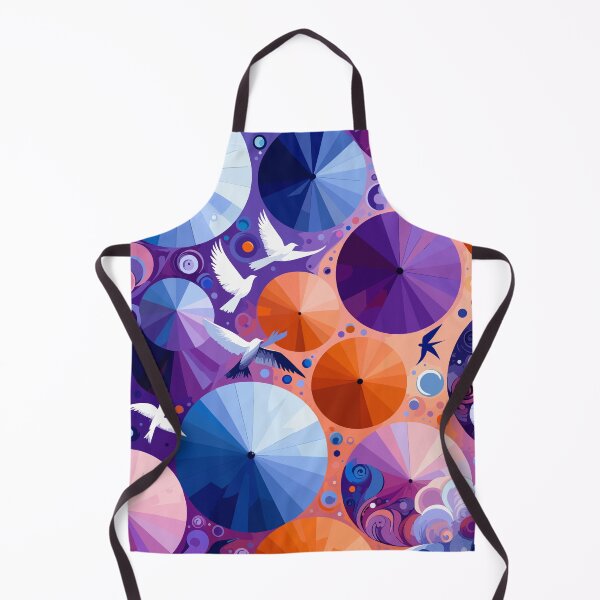 Item preview, Celestial Flight – Vibrant Geometric Birds and Cosmic Circles designed and sold by ArtByBoya.