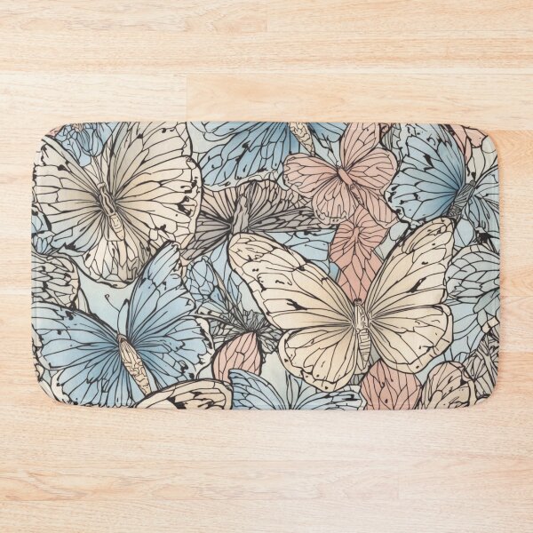 Item preview, Soft Butterfly Pattern – Gentle Pastel Seamless Design for Kids & Decor designed and sold by Art70shop.