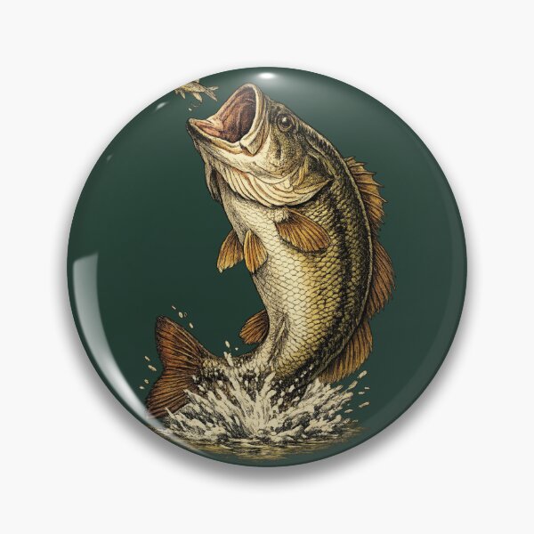 Item preview, Largemouth Bass Explosive Strike designed and sold by KrungiT Design .