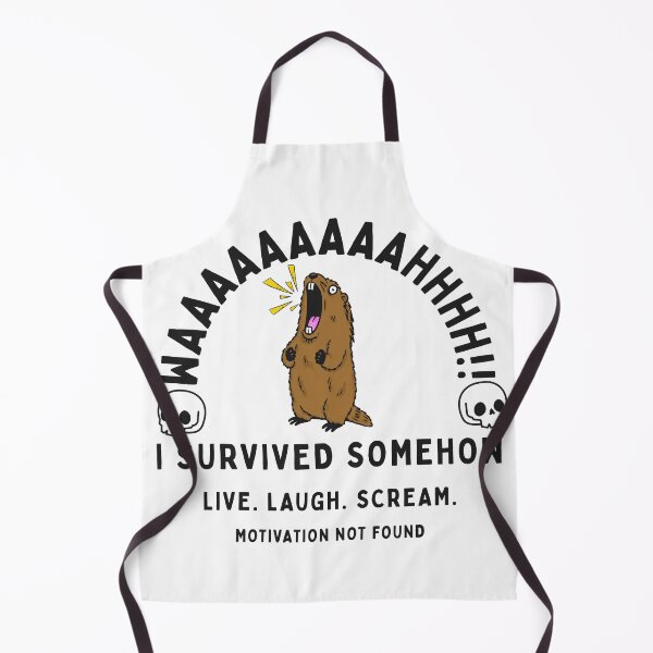 Item preview, LIVE.LAUGH.SCREAM: FUNNY MARMOT designed and sold by KomixsDesign.