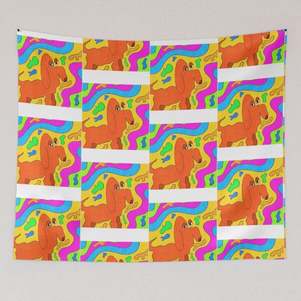 Item preview, Perro psicodélico designed and sold by barneylifes.