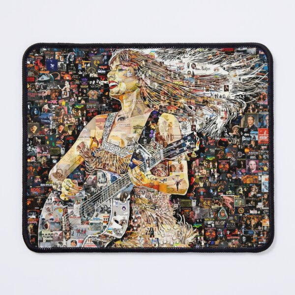 Item preview, Taylor Swift Bassist Eras Tour Mosaic Collage designed and sold by Vicky021.