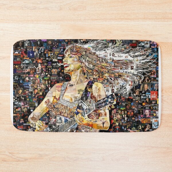 Item preview, Taylor Swift Bassist Eras Tour Mosaic Collage designed and sold by Vicky021.