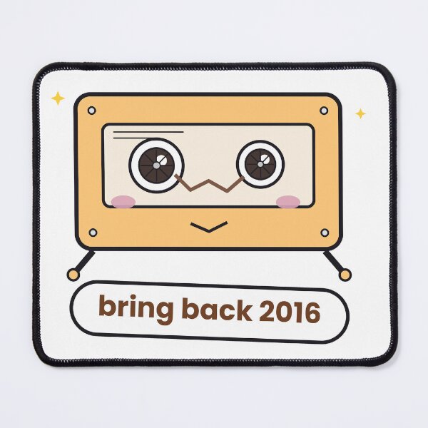 Item preview, Bring Back 2016 Retro Cassette Sticker designed and sold by QuirkyCartel.