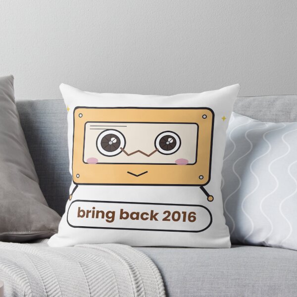 Item preview,  Bring Back 2016 Retro Cassette Sticker designed and sold by QuirkyCartel.
