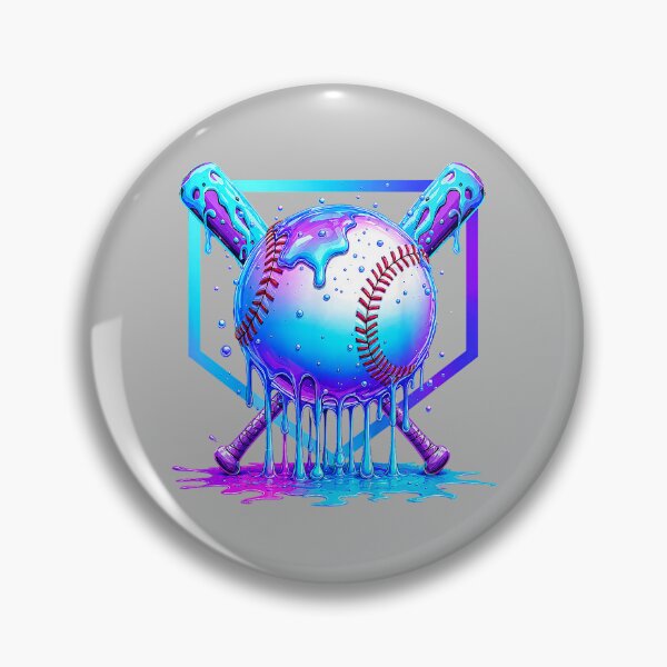 Item preview, Baseball Drip Ice Cream Blue Boys Cosmic Baseball Glow designed and sold by mjohnson9.
