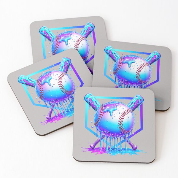 Item preview, Baseball Drip Ice Cream Blue Boys Cosmic Baseball Glow designed and sold by mjohnson9.