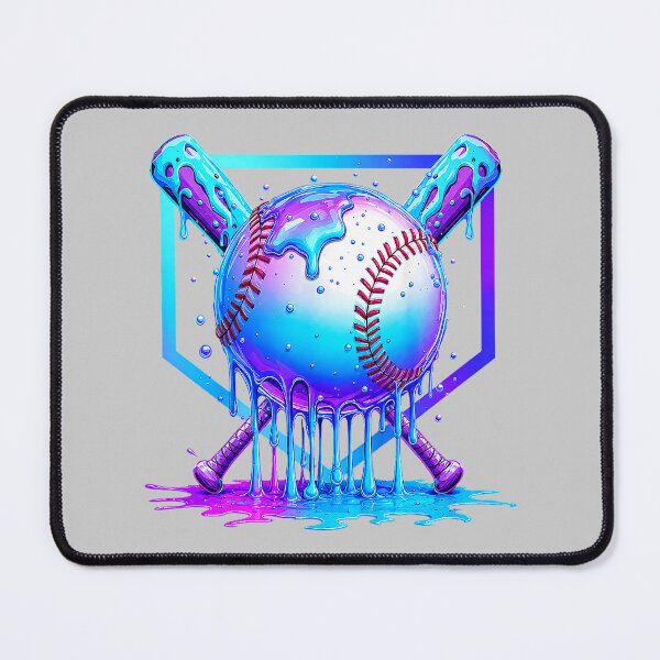 Item preview, Baseball Drip Ice Cream Blue Boys Cosmic Baseball Glow designed and sold by mjohnson9.