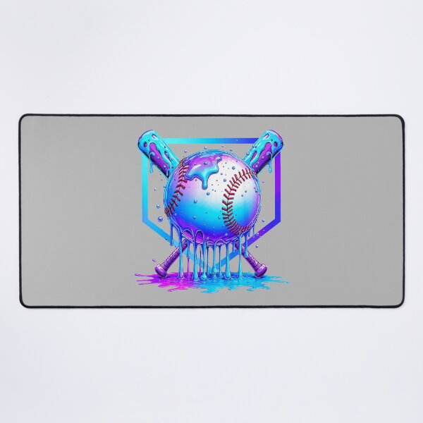 Item preview, Baseball Drip Ice Cream Blue Boys Cosmic Baseball Glow designed and sold by mjohnson9.