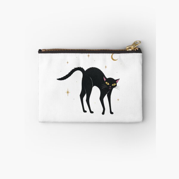Item preview, Vintage Spooky Black Cat Celestial Moon designed and sold by Mvicen.
