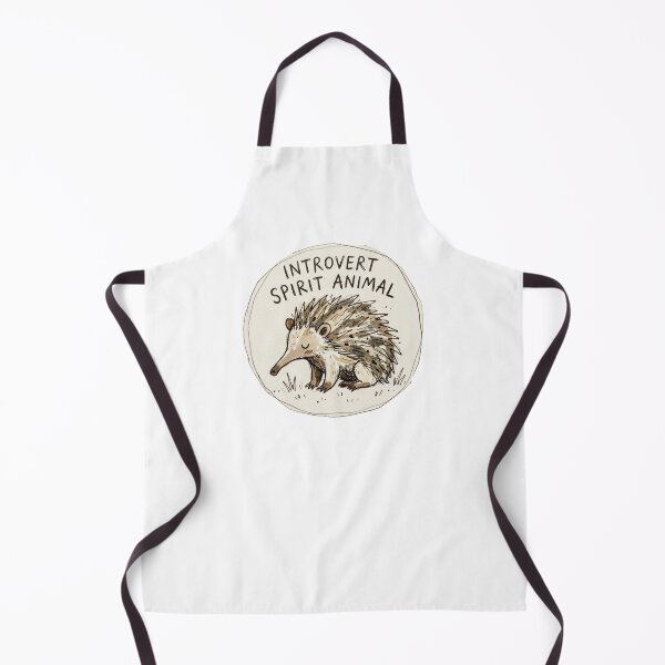 Item preview, Introvert Spirit Animal Echidna Funny Aussie Wildlife Watercolor designed and sold by Yellowriversss.