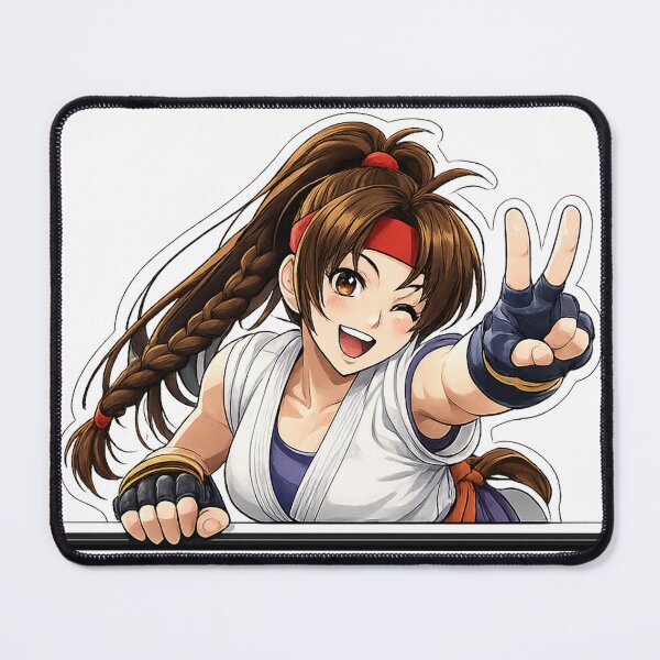 Item preview, Yuri Sakazaki KOF Peeker designed and sold by StickerPeekers.