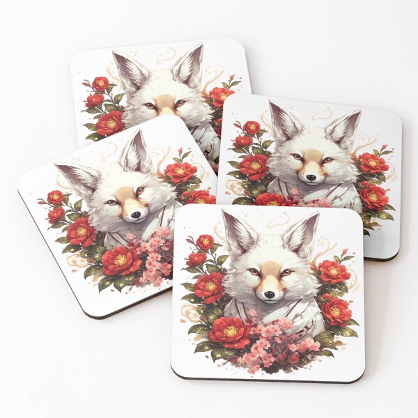 Item preview, Fox in Blossoms designed and sold by No-No-Name.