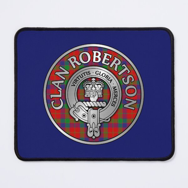 Item preview, Clan Robertson Crest & Tartan designed and sold by Scottish Clan Tartans.