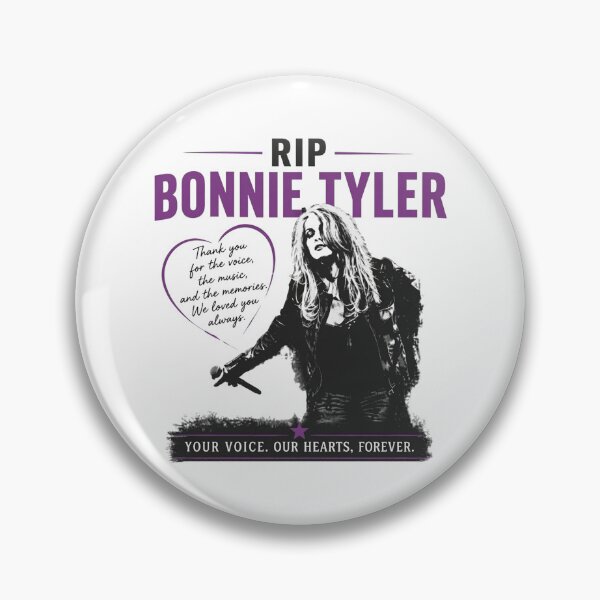 Item preview, rip Bonnie Tyler designed and sold by Findeloine.