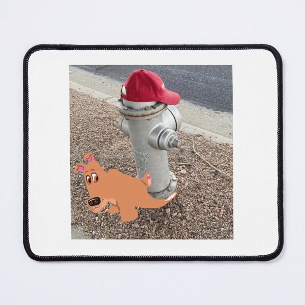 Item preview, Doggie Cartoon Fire Hydrant designed and sold by barneylifes.