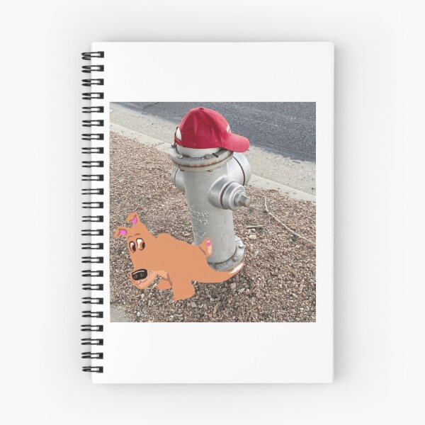 Item preview, Doggie Cartoon Fire Hydrant designed and sold by barneylifes.
