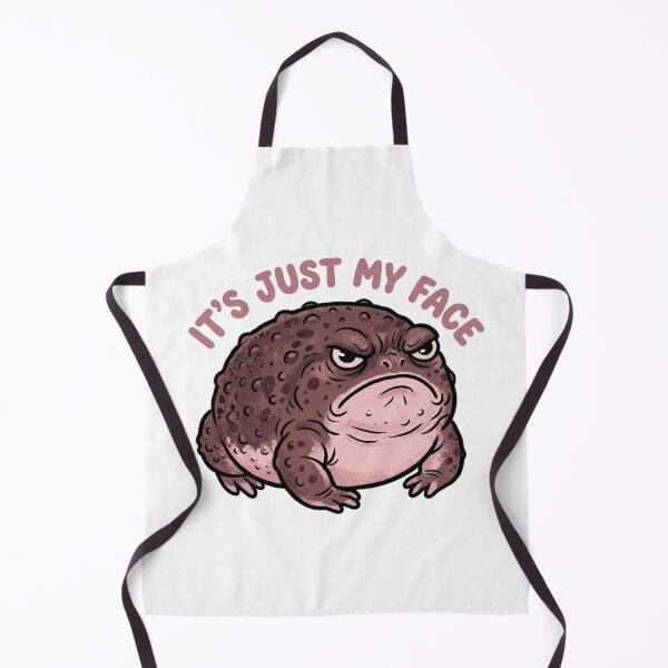 Item preview, Its Just My Face Grumpy Toad designed and sold by raedattia.