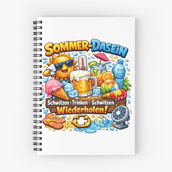 Item preview, Summer life: sweating, drinking, sweating – the ultimate holiday design for sun worshippers designed and sold by CoolContent Factory.