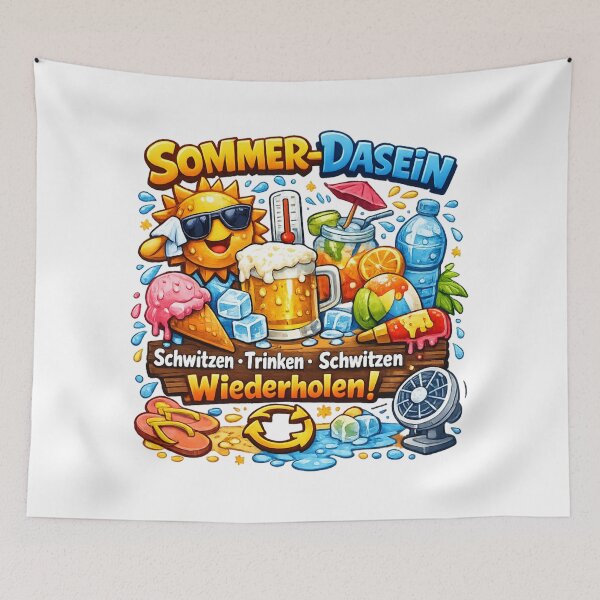 Item preview, Summer life: sweating, drinking, sweating – the ultimate holiday design for sun worshippers designed and sold by CoolContent Factory.