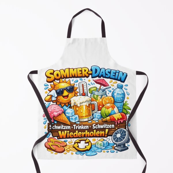 Item preview, Summer life: sweating, drinking, sweating – the ultimate holiday design for sun worshippers designed and sold by CoolContent Factory.
