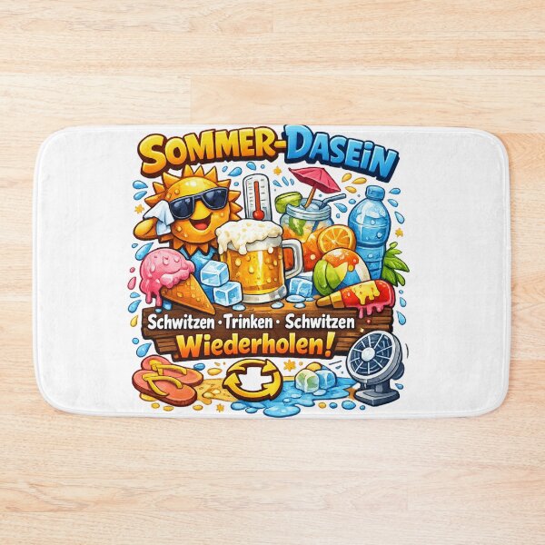 Item preview, Summer life: sweating, drinking, sweating – the ultimate holiday design for sun worshippers designed and sold by CoolContent Factory.
