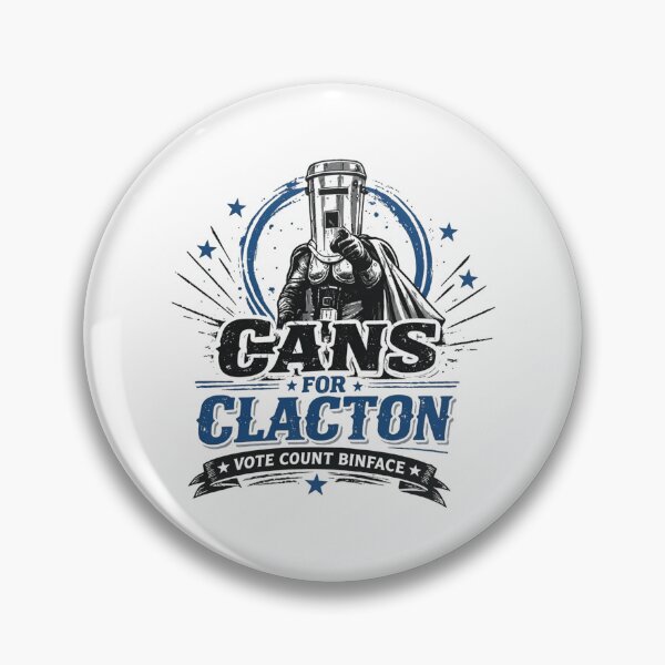 Item preview, Cans For Clacton , Count Binface Election Parody designed and sold by Findeloine.