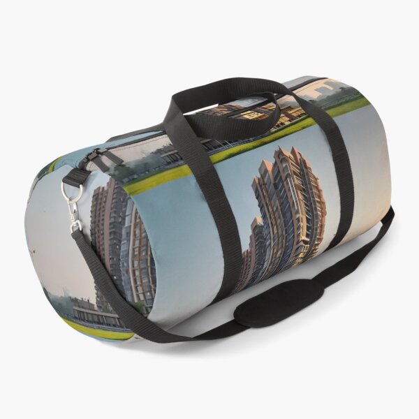 Item preview, Moderno edificio de apartamentos de gran altura al atardecer. designed and sold by Bhaskar Digital Art.