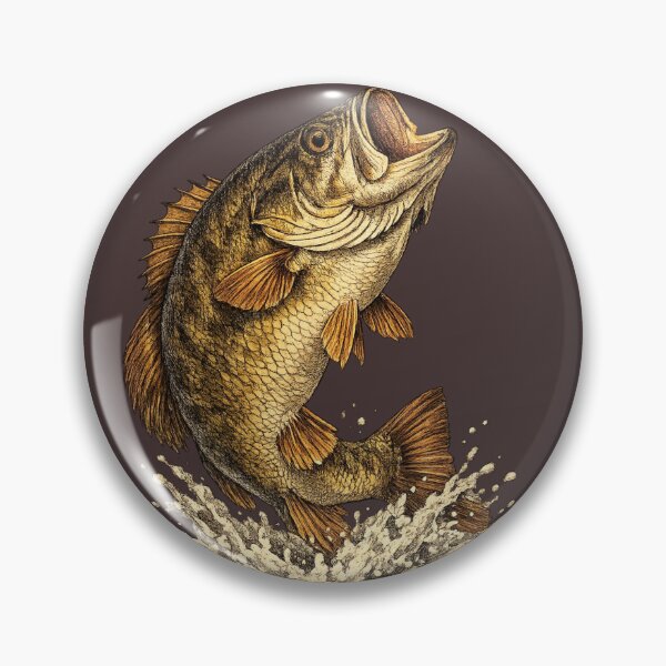 Item preview, Smallmouth Bass River Attack designed and sold by KrungiT Design .