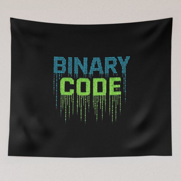 Item preview, Binary Code Digital Rain designed and sold by Kicor.