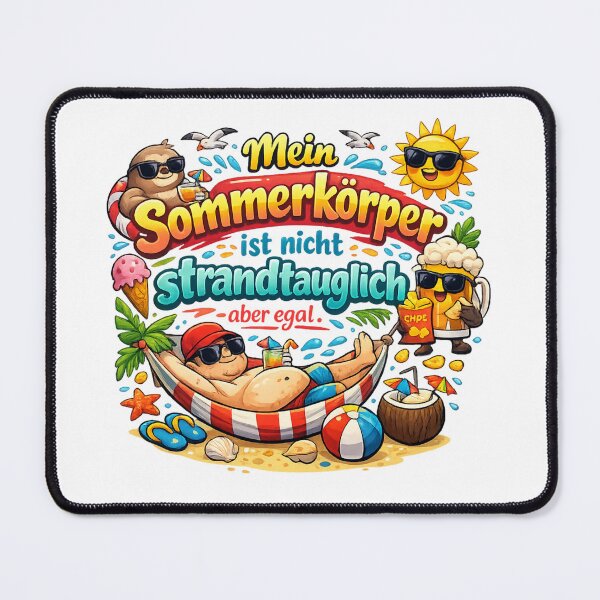 Item preview, Summer body not beach-ready? No problem! This fun vacation design is for all self-love experts. designed and sold by CoolContent Factory.