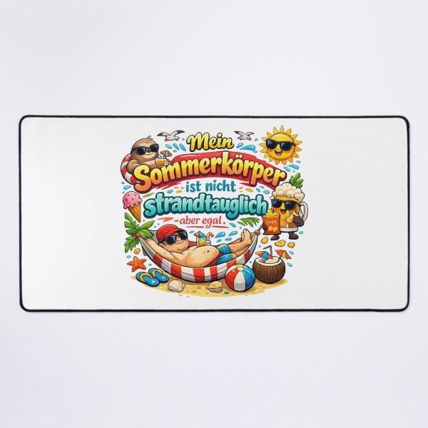 Item preview, Summer body not beach-ready? No problem! This fun vacation design is for all self-love experts. designed and sold by CoolContent Factory.