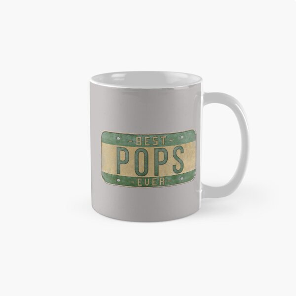 Item preview, Best Pops Ever Vintage Car Plate Father's Day Grandpa designed and sold by mjohnson9.