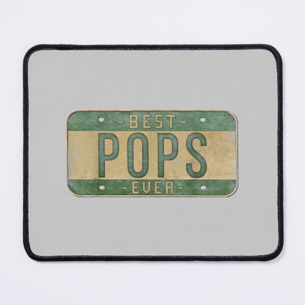 Item preview, Best Pops Ever Vintage Car Plate Father's Day Grandpa designed and sold by mjohnson9.