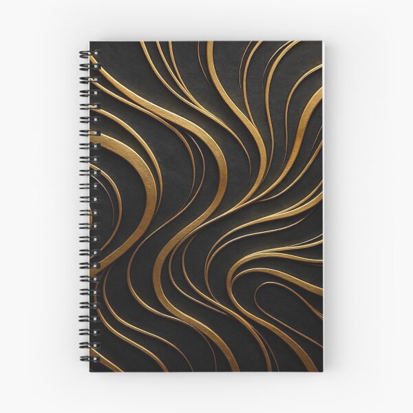 Item preview, Golden Organic Wave designed and sold by Ingorgia Studio.