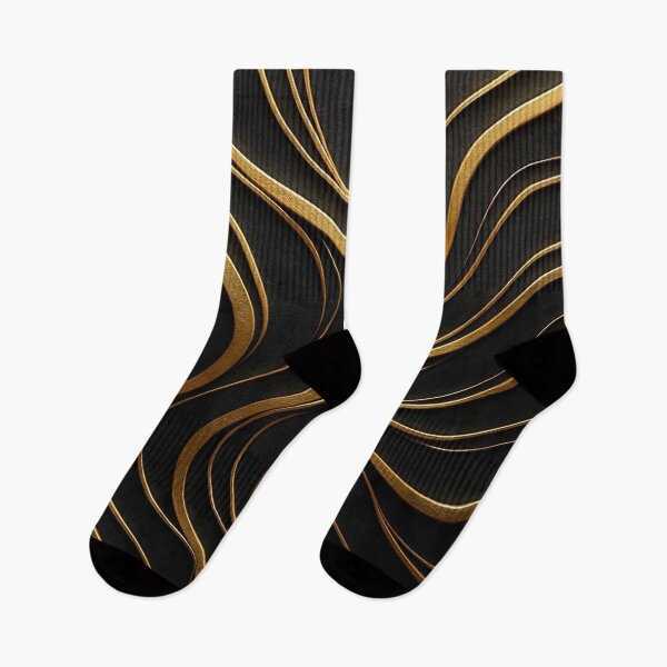 Item preview, Golden Organic Wave designed and sold by Ingorgia Studio.