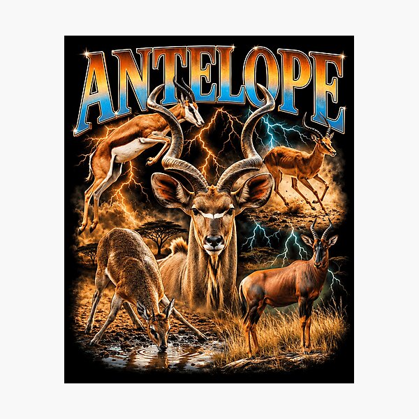 Item preview, Antelope African Savanna Wildlife designed and sold by OceanBandwear.