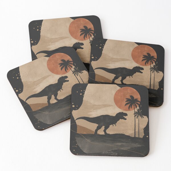 Item preview, Vintage T Rex Sunset Art designed and sold by tmoca.