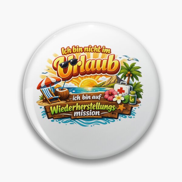 Item preview, Not on vacation – on a recovery mission! The cool summer design for all relaxation pros. designed and sold by CoolContent Factory.