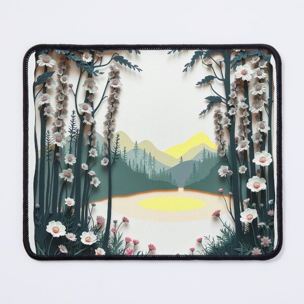 Item preview, A Forest Of Towering Flowers With A Hidden, Glowin designed and sold by QuirkThreadsCo.