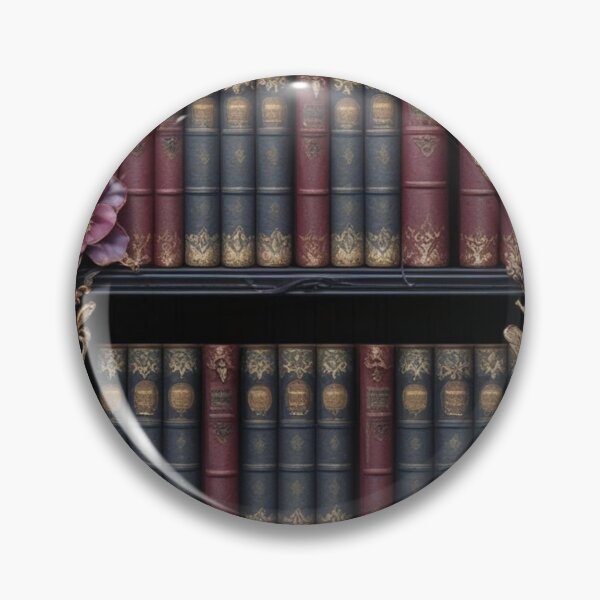 Item preview, Enchanted Bookshelf: Books, Flowers, and Mystery designed and sold by BriSher.