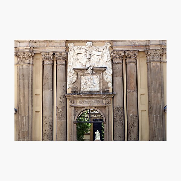 Item preview, Saint Anne church in Mikulov, wall detail, Czech republic designed and sold by goceris.
