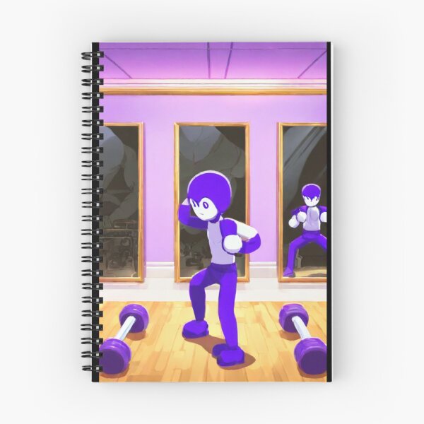 Item preview, Video Game - Stylized Anime Character, Futuristic Gym Training designed and sold by Zone--Gaming.