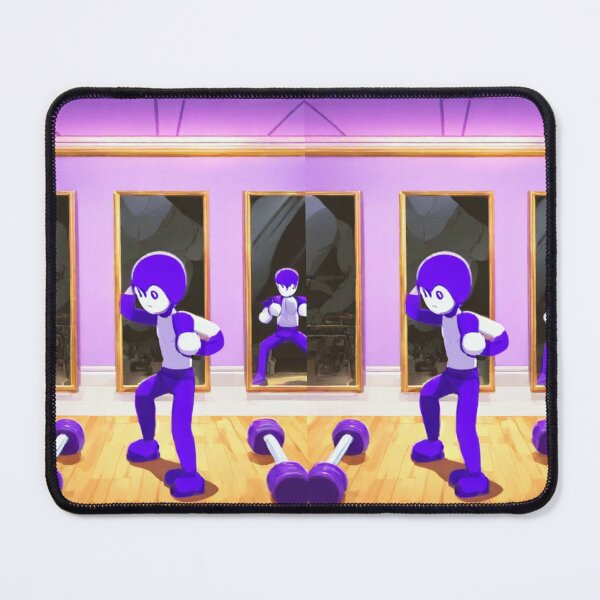Item preview, Video Game - Stylized Anime Character, Futuristic Gym Training designed and sold by Zone--Gaming.