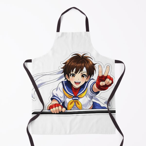 Artikelvorschau, Sakura Kasugano Street Fighter Peeker entworfen und verkauft von StickerPeekers.