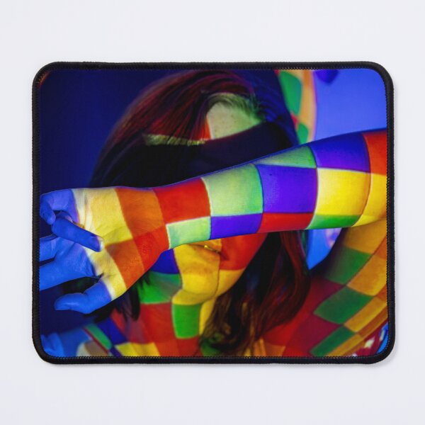 Item preview, Creative Colorful Abstract Checkered Digital Art designed and sold by ea-photos.