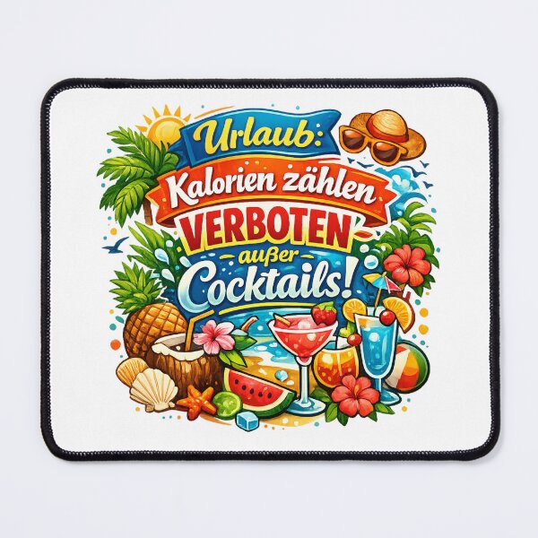 Item preview, Counting calories is forbidden – except for cocktails! The fun holiday design for connoisseurs. designed and sold by CoolContent Factory.